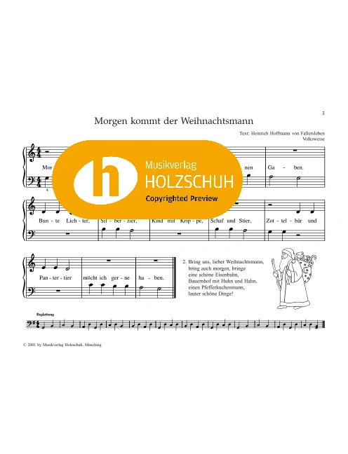 Morgen kommt der Weihnachtsmann